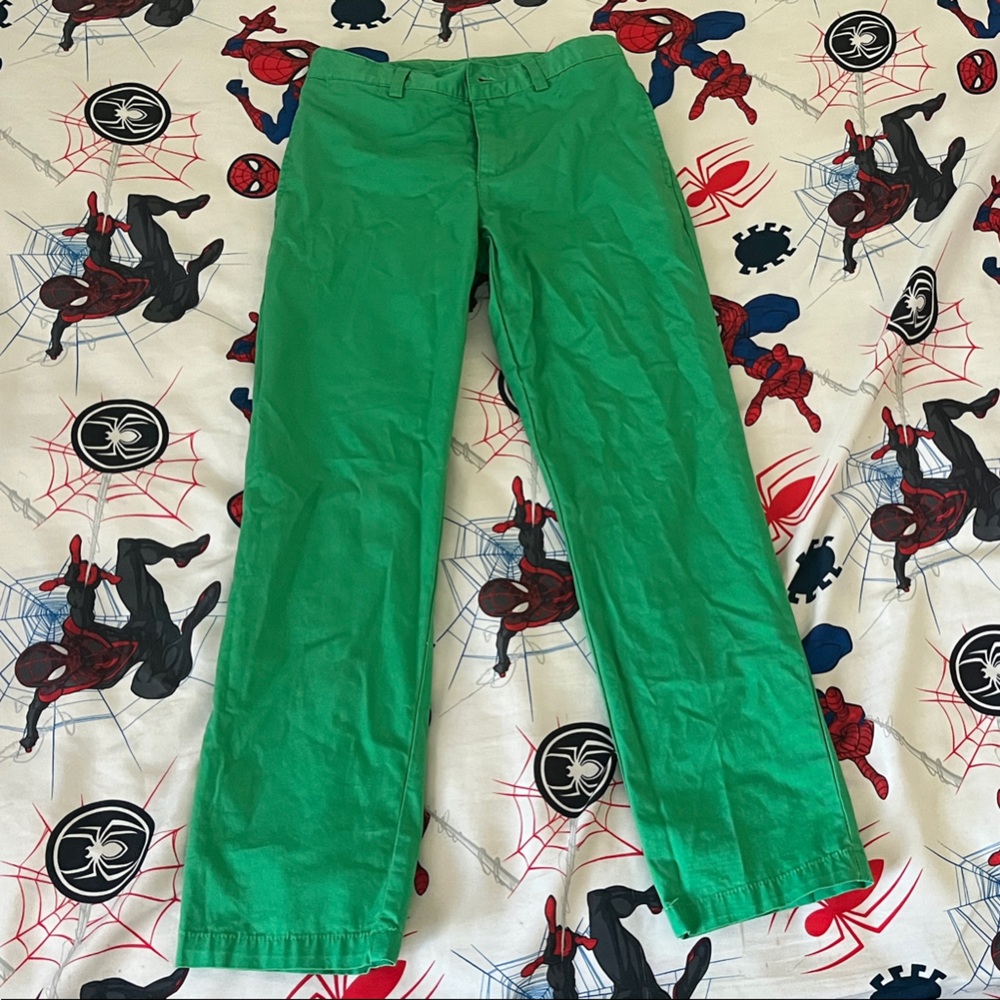 Polo Green Casual Pants